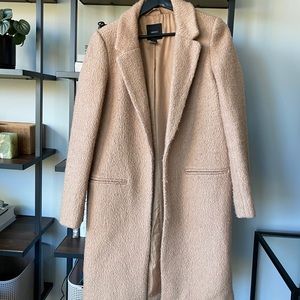 Light Camel teddy coat
